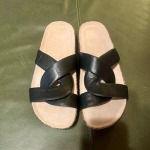 Abeo Black Sandals for Women, Size 8, EUC